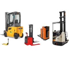 Battery operated and warehousing Equipment rental