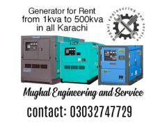 rent a generator