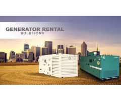rental generators and service