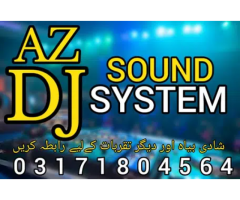 Sound system for event